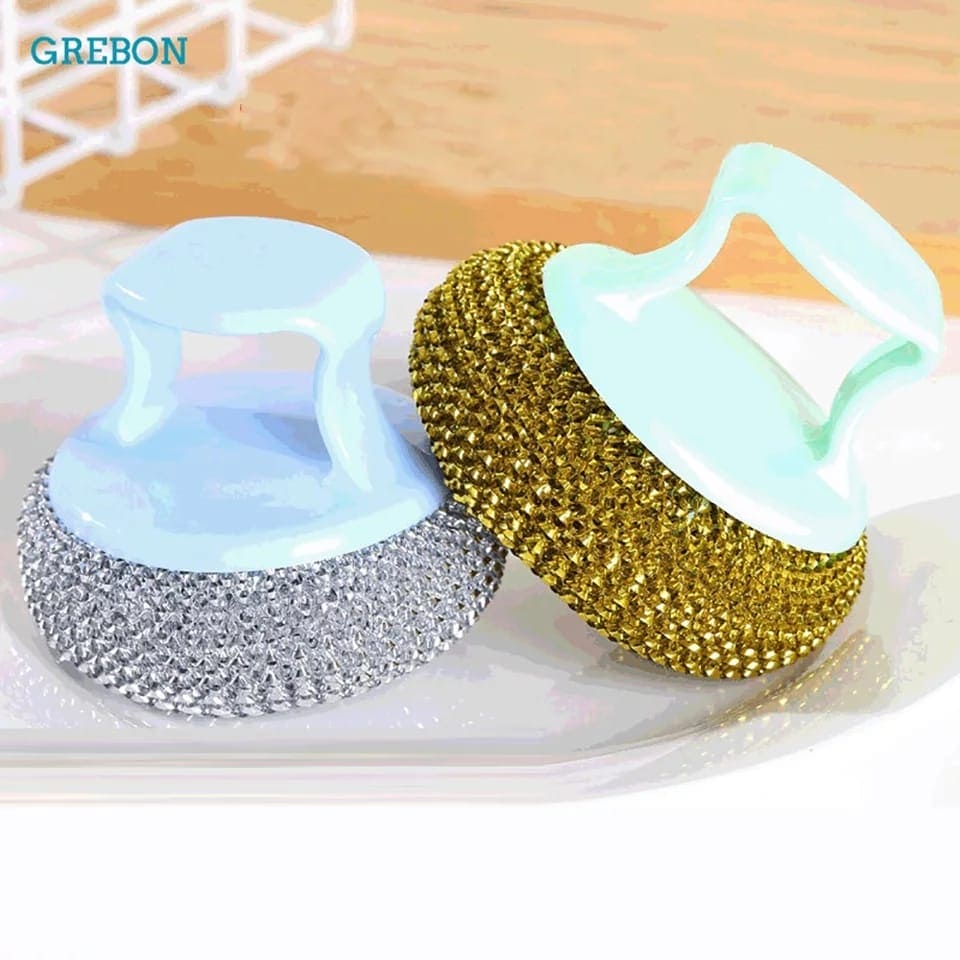 Kitchen Pot Cleaning Scrubbing Brush, Dish Bowl Washing Cleaner, Scourer For Cookware Cleaning, Pan Cleaning Scrubber Kitchen Pot Cleaning Scrubbing Brush, Dish Bowl Washing Cleaner, Scourer For Cookware Cleaning, Pan Cleaning Scrubber